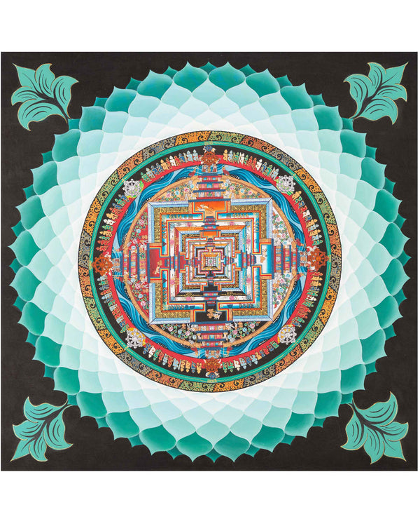 Green Kalachakra Mandala