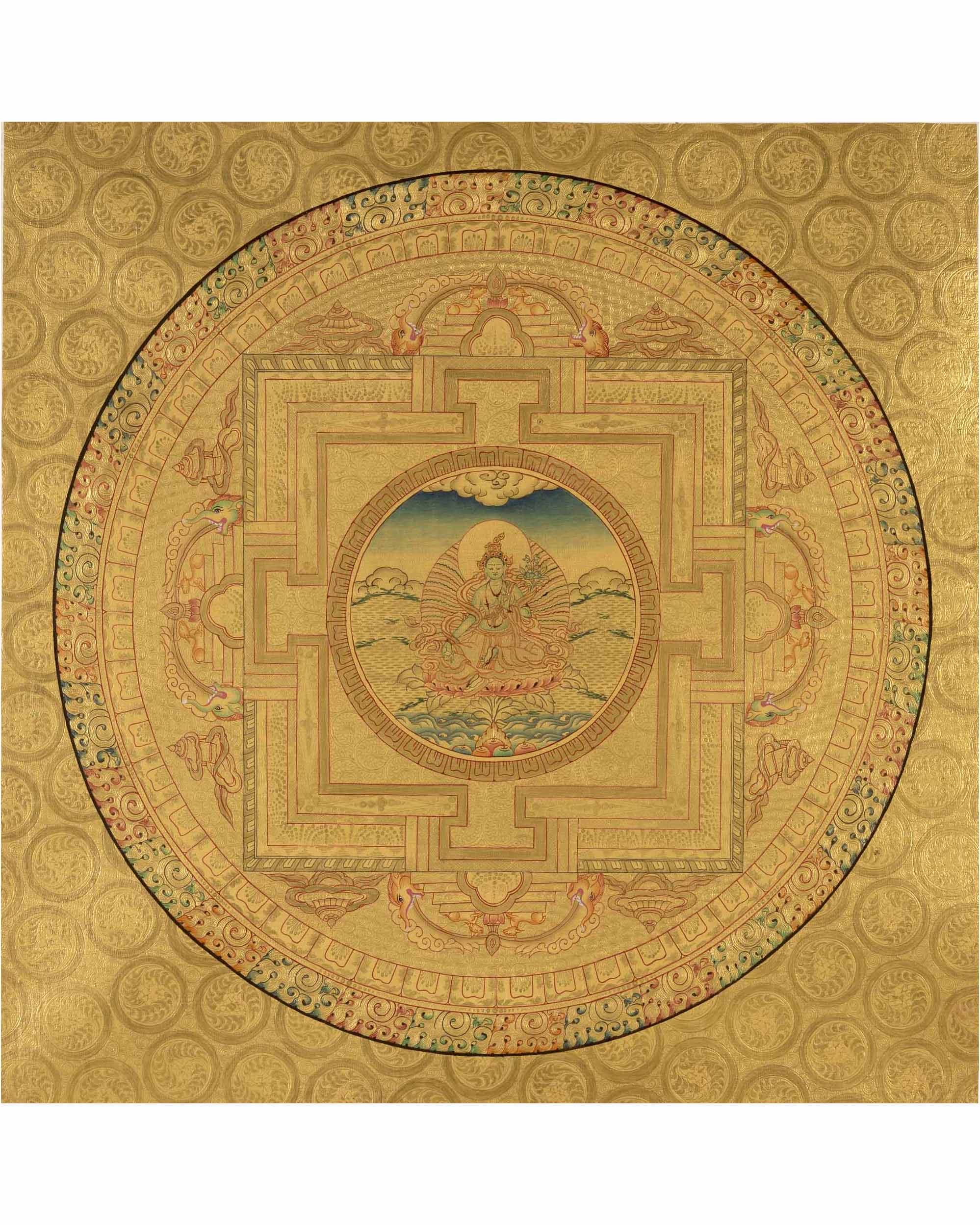 Green Tara Mandala