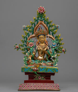 Green Tara Sculpture