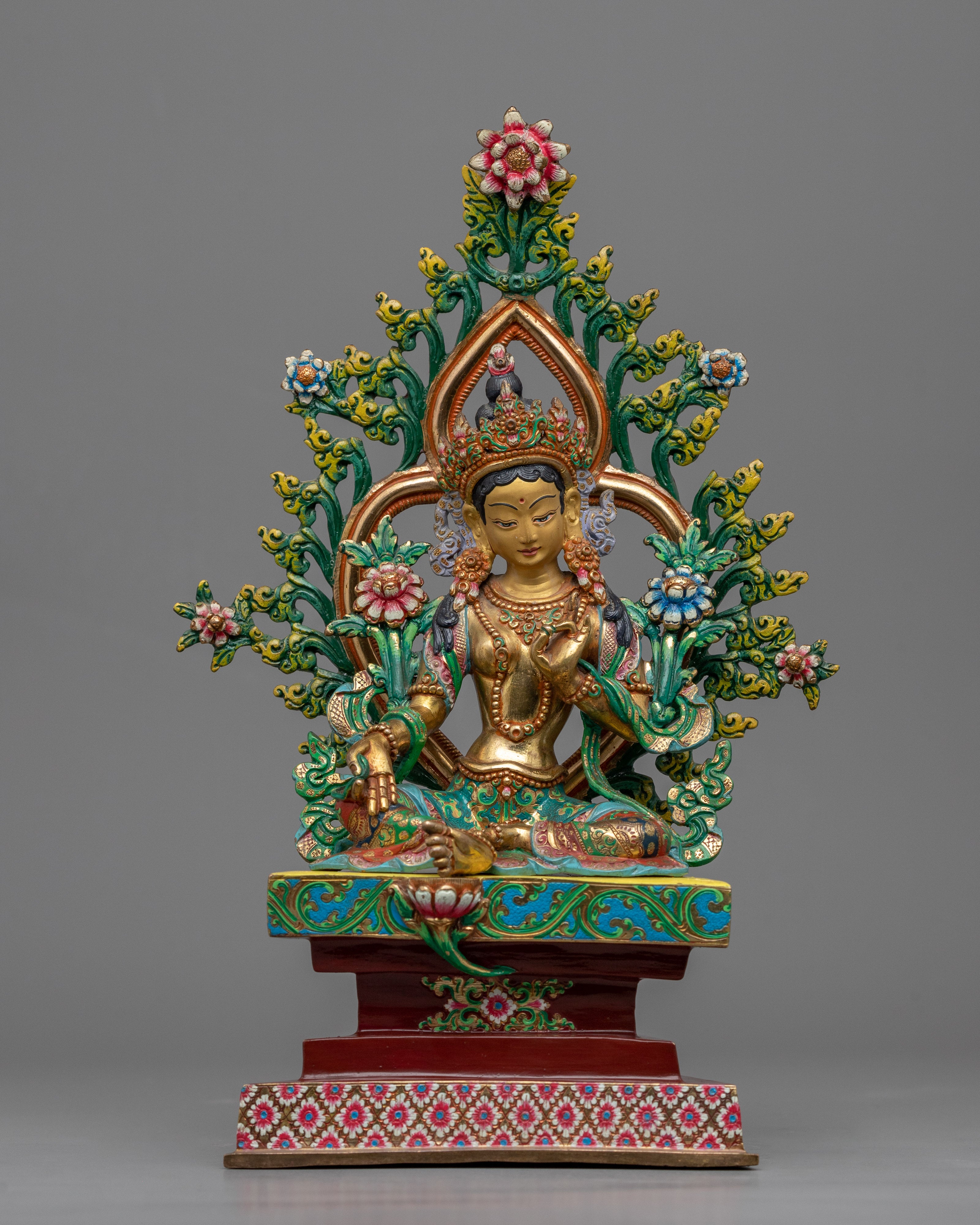 Green Tara Sculpture