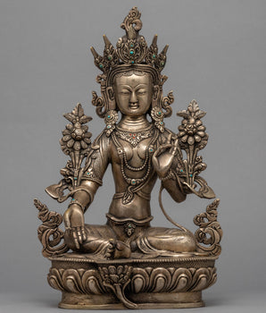 Green Tara Bodhisattva Statue