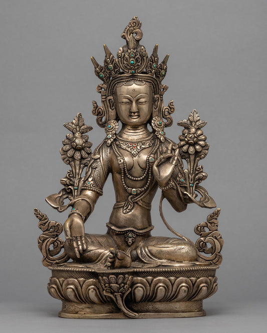 Green Tara Bodhisattva Statue