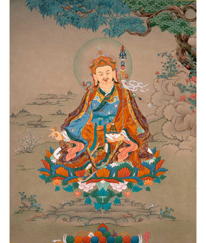 Padmasambhava Art | Traditional Guru Rinpoche Thangka