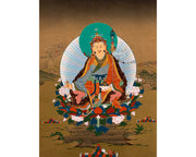 Wrathful Padmasambhava Thangka Painting | Himalayan Buddhist Art