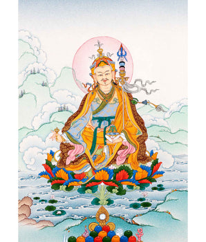 Guru Rinpoche | Padmasambhava | Buddhist Thangka