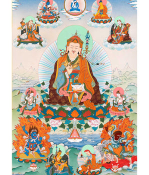 Guru Sangey Thangka | Eight Manifestations of Padmasambhava