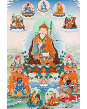Guru Sangey Thangka | Eight Manifestations of Padmasambhava