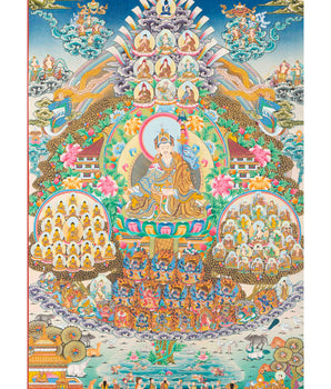 Rinpoche Refuge Tree Thangka