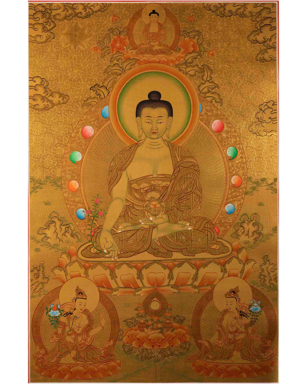 Healing Buddha Thangka 