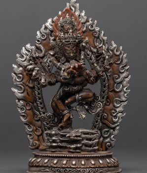 Hevajra Statue With Consort