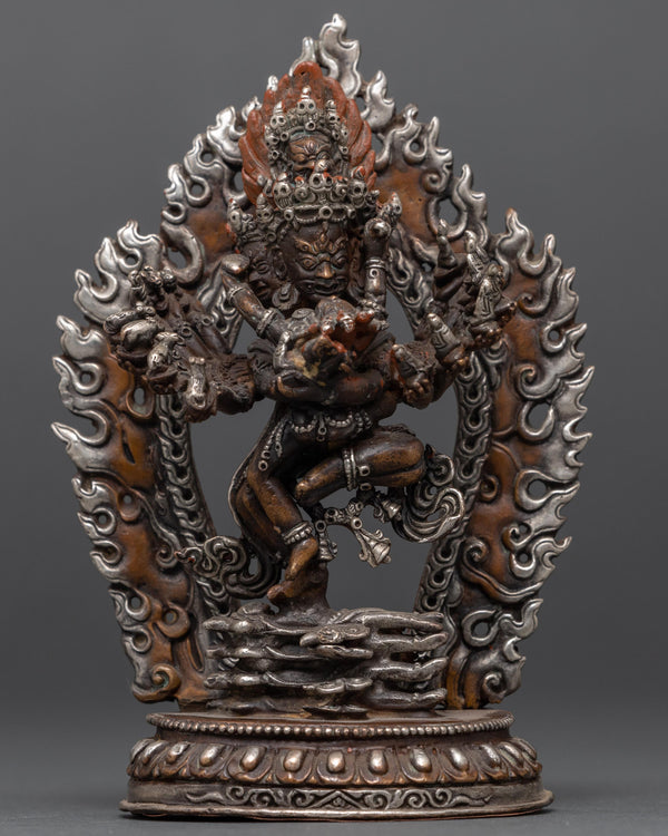 Hevajra Statue With Consort