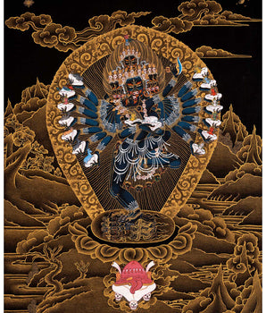 Hevajra Tantra Thangka | Sacred Art for Daily Practice
