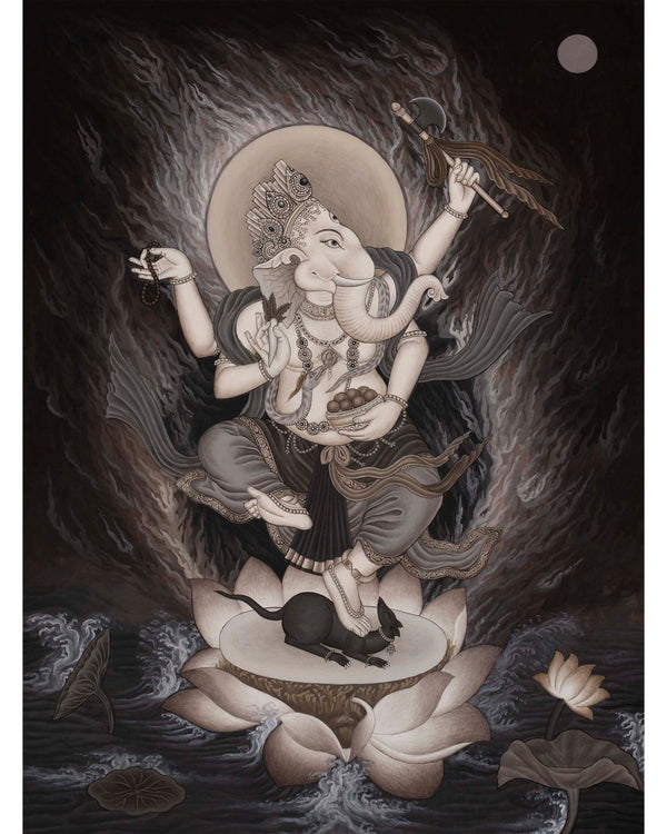 Hindu Ganesh Print 