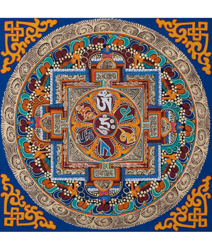 Hum Mandala Thangka 