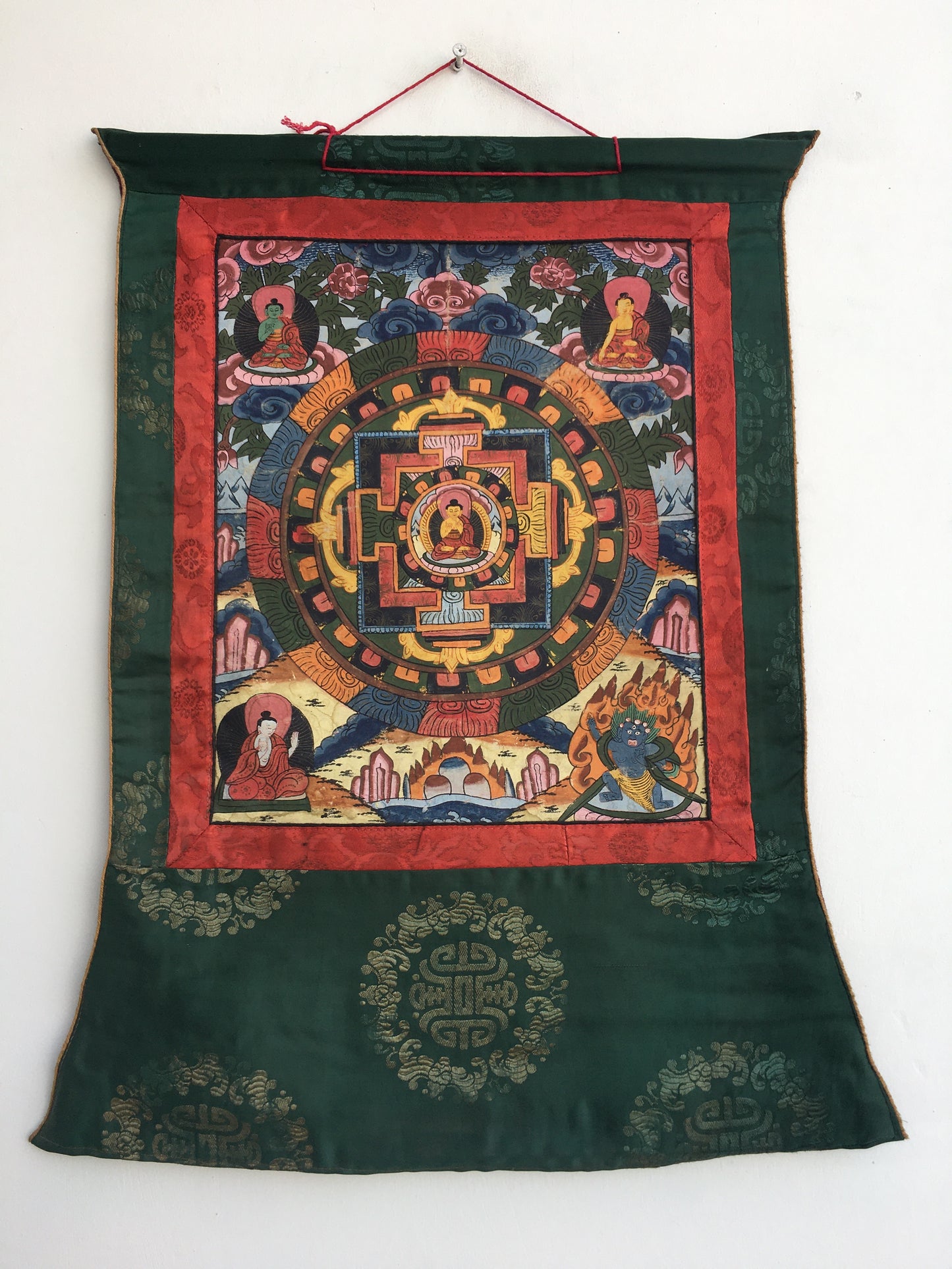 Buddha Mandala | Tibetan Traditional Thangka | Wall Hanging Decors