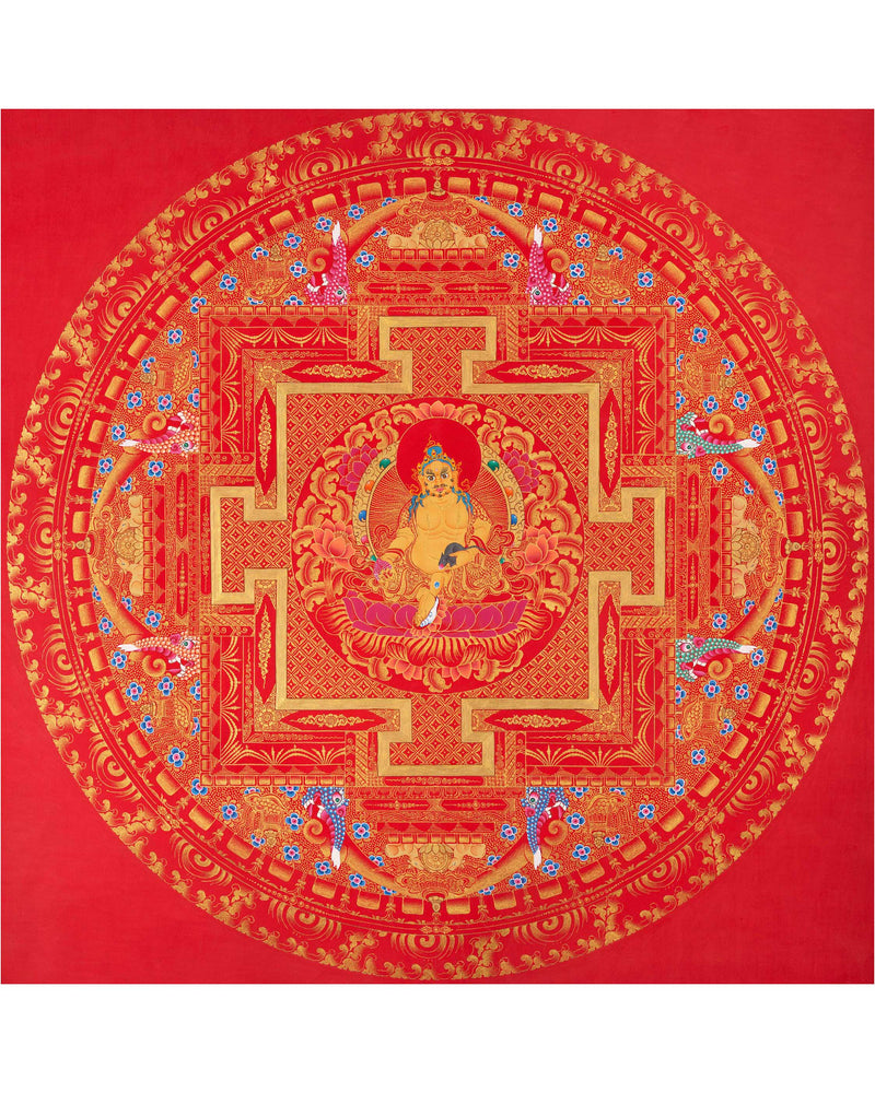 Jambhala Mandala Thangka