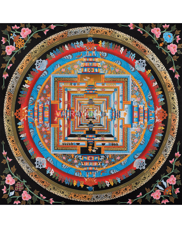 Kalachakra Mandala Thangka Print