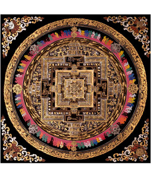 Kalachakra Mandala Thangka