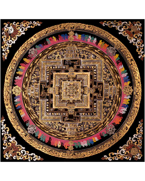 Kalachakra Mandala Thangka