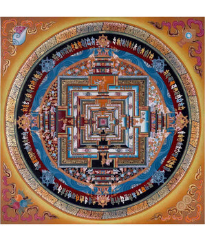 Kalachakra Mandala Thangka