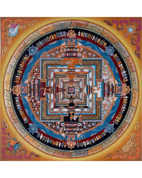 Kalachakra Mandala Thangka