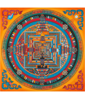 Kalachakra Mandala Thangka