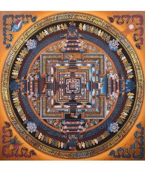 Kalachakra Mandala Thangka