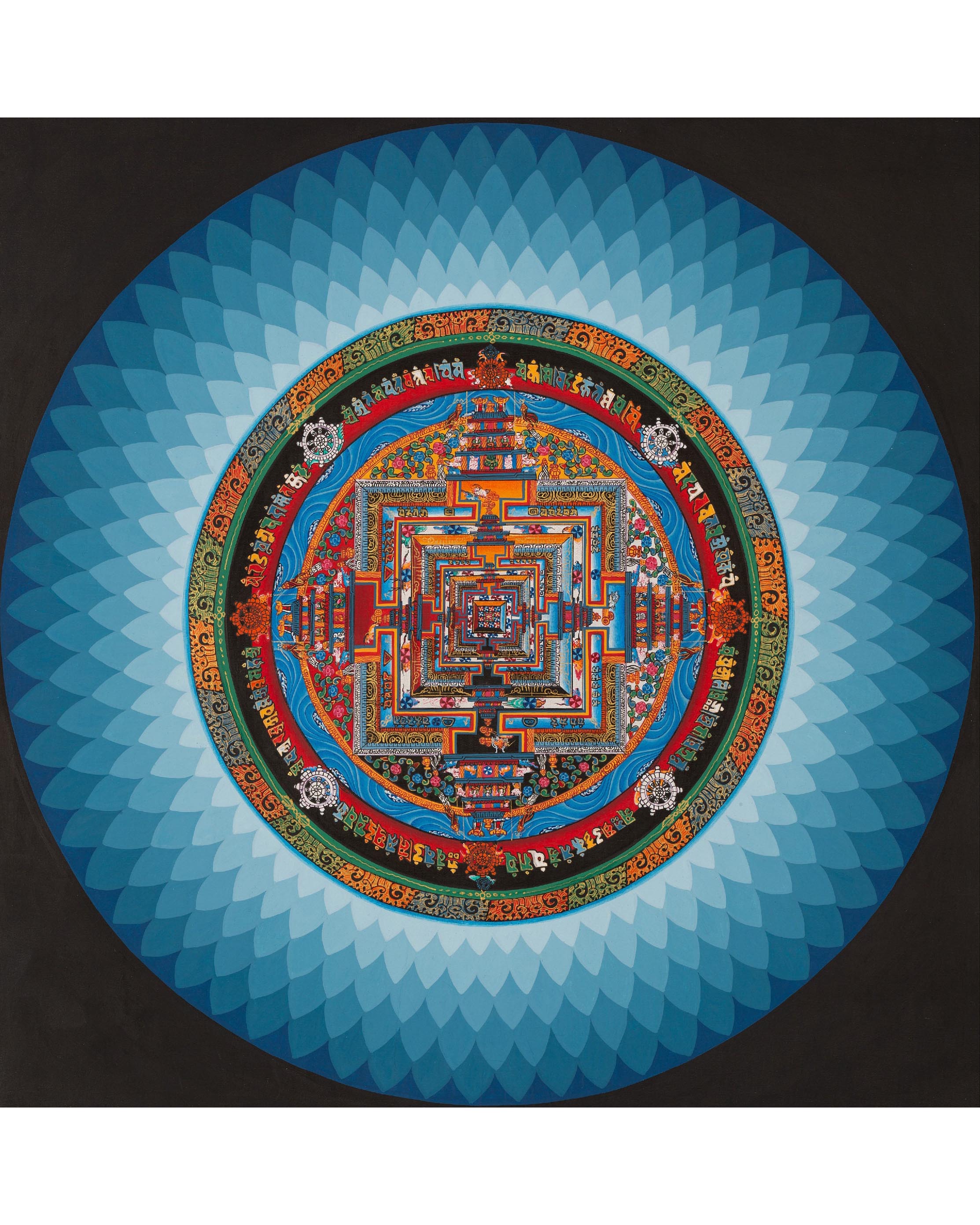 Kalachakra Mandala Thangka
