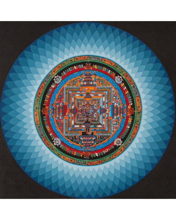 Kalachakra Mandala Thangka