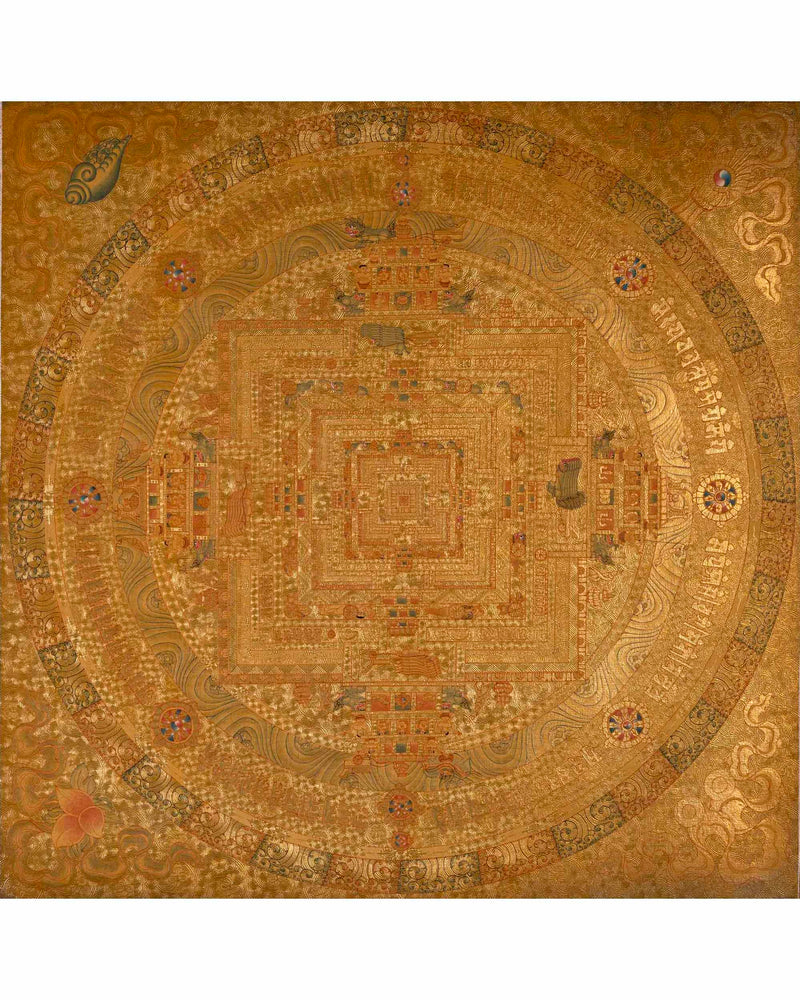 Kalachakra Mandala Thangka