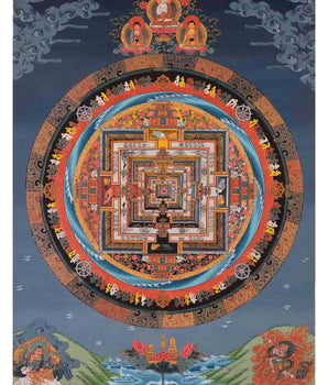 Kalachakra Mandala Thangka