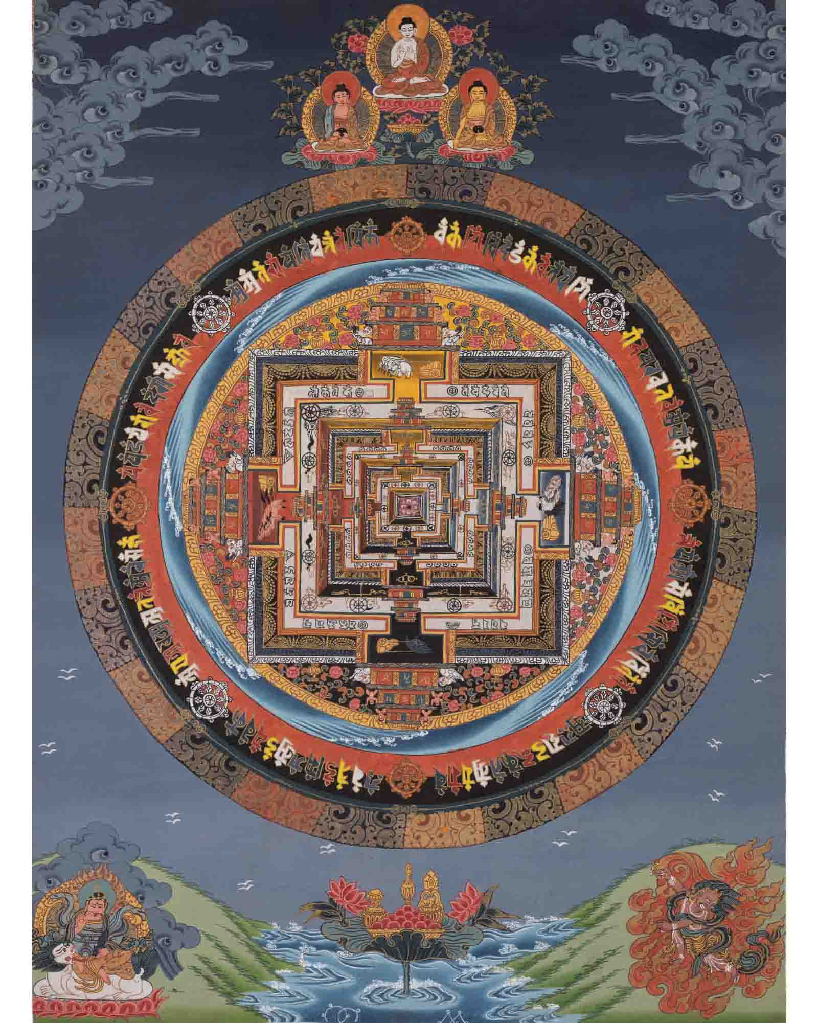 Kalachakra Mandala Thangka