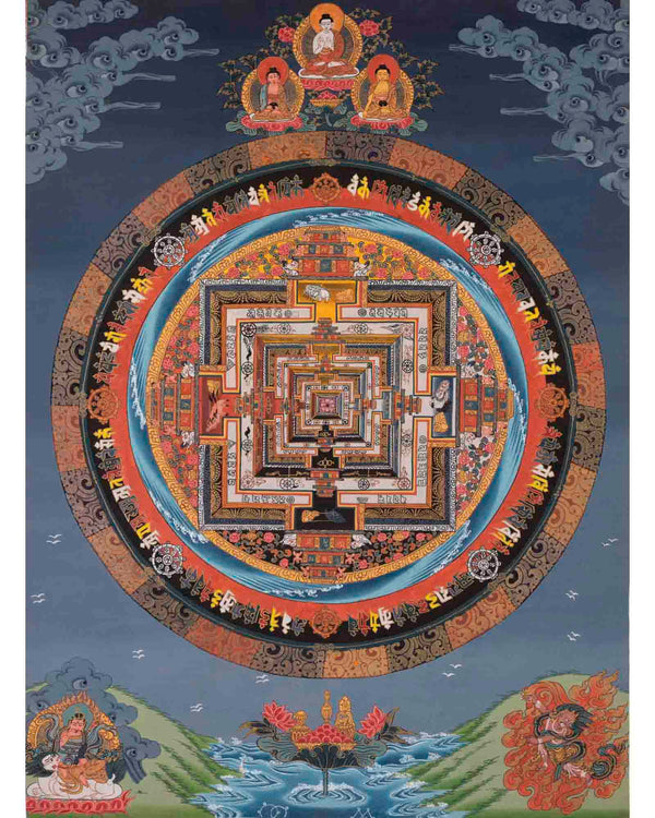 Kalachakra Mandala Thangka