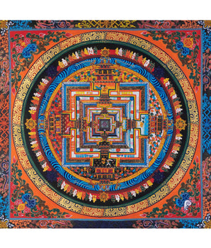 Kalachakra Mandala Thangka