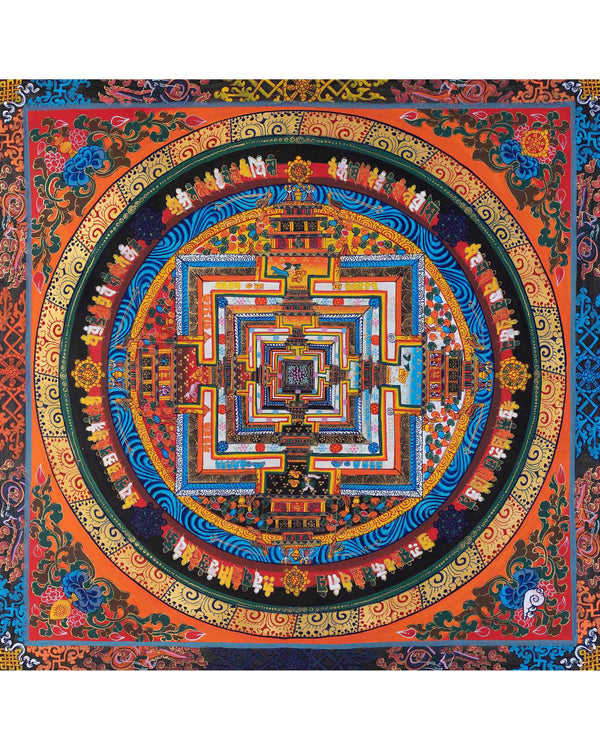 Kalachakra Mandala Thangka