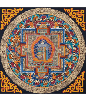 Kalachakra Symbol Mandala 