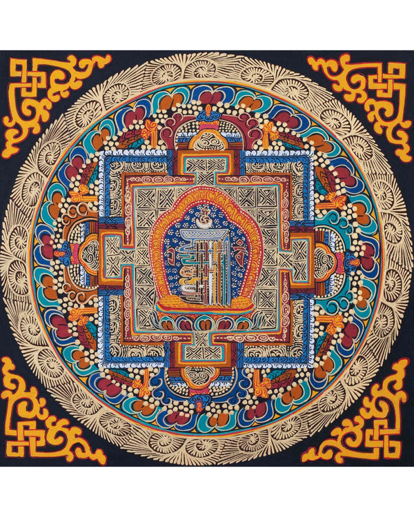 Kalachakra Symbol Mandala 