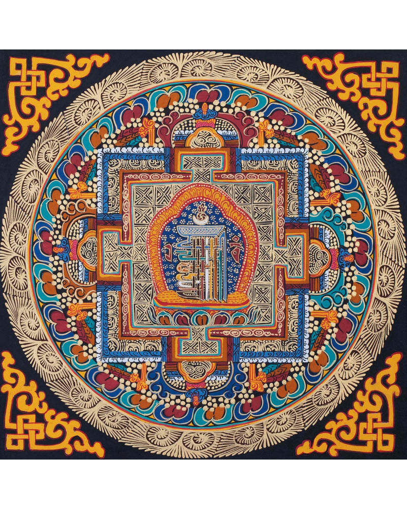 Kalachakra Symbol Mandala 