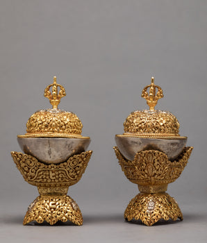 Gold Plated Kapala Set