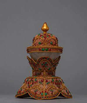 Buddhist Kapala | 24k Gold Plating