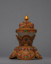 Buddhist Kapala | 24k Gold Plating