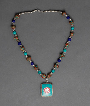 Mantra Crafted Locket | Buddhist Pendent