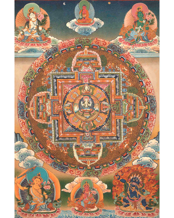 Lokeshvara Chenrezig Mandala