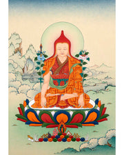 Longchenpa | Traditional Tibetan Thangka
