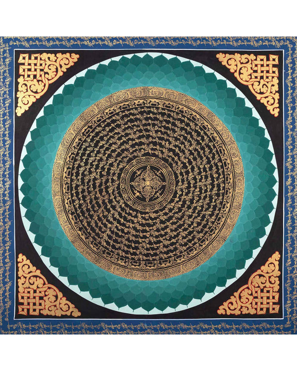 MANTRA MANDALA THANGKA