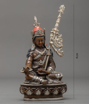 Guru Rinpoche Statue | Mini Sculptures for Yoga Room Decor