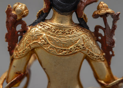 Green Tara Mini Statue | Home Decor Statue