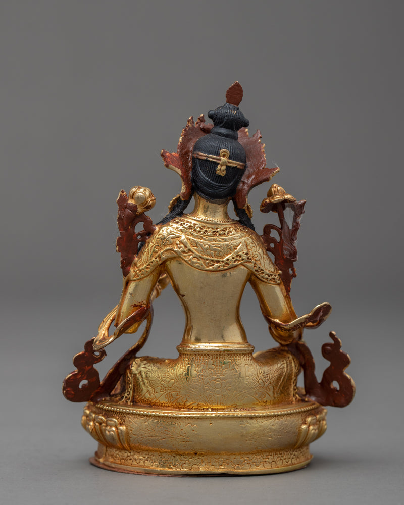 Green Tara Mini Statue | Home Decor Statue