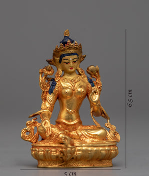 Mother Tara Statue | Machine-made Green Tara Art