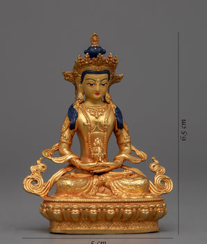 Amitayus Buddha of Long Life | Traditional Bodhisattva Art